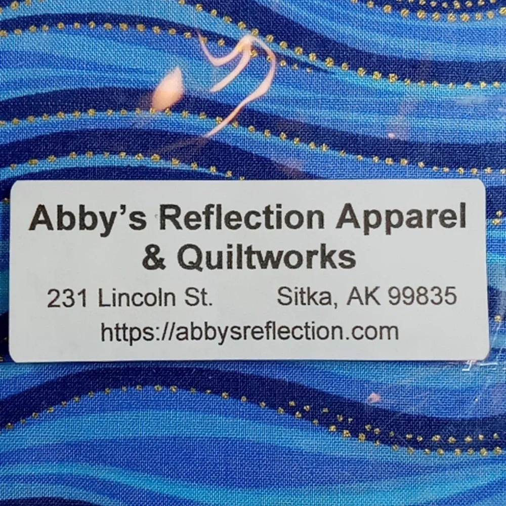 Blue Heron Creations Whale & the Lighthouse Quilt Kit - Blue and Red 24